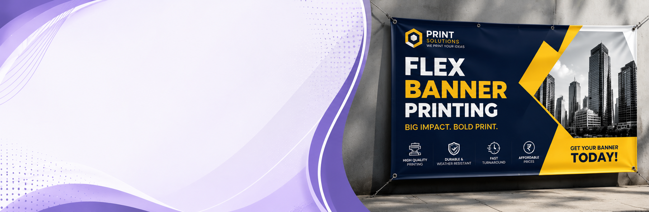 Flex, Banner & Large Format Printing banner