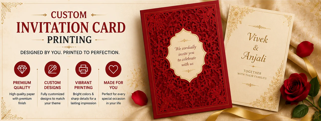 Custom Invitation Card Printing