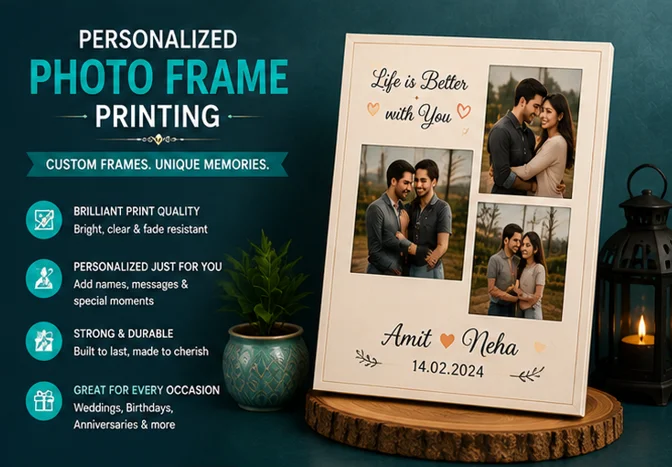 Personalized Photo Frame Printing