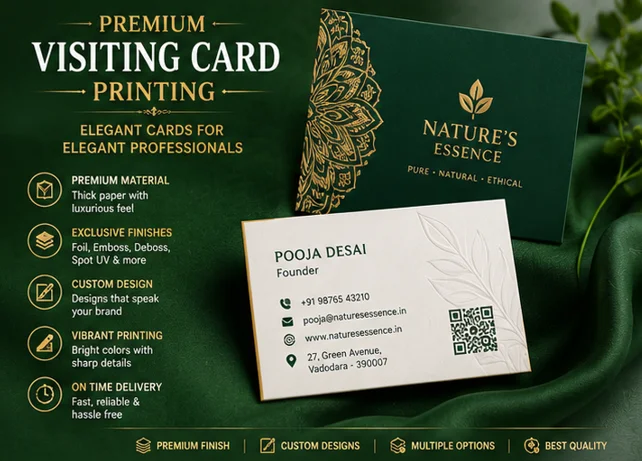 Premium Visiting Card Printing