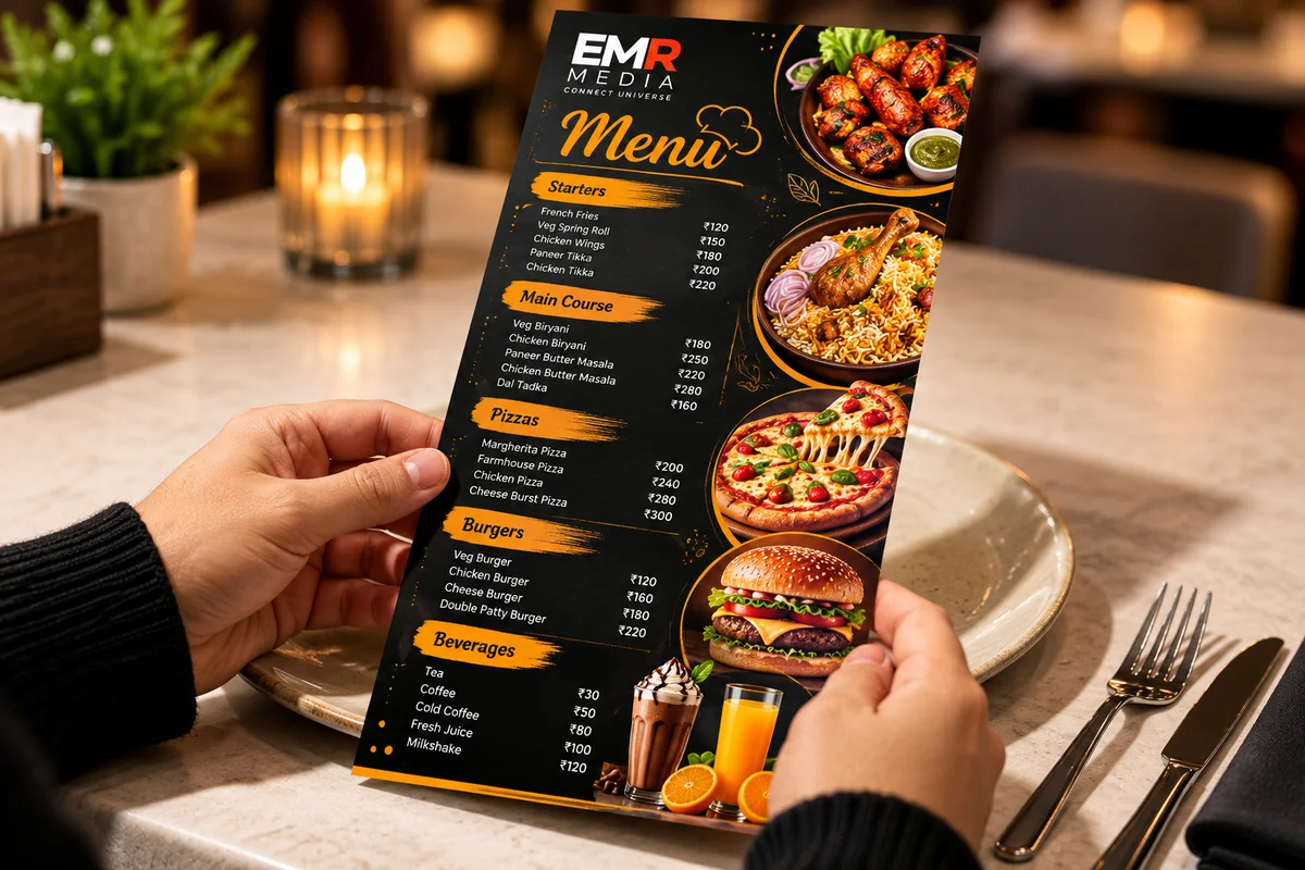 Menu Card Printing - image 2