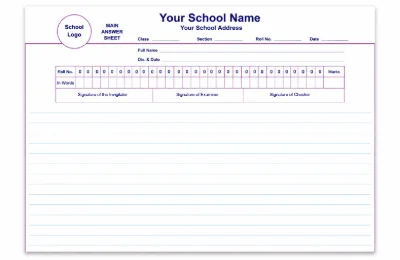 Answer Sheet