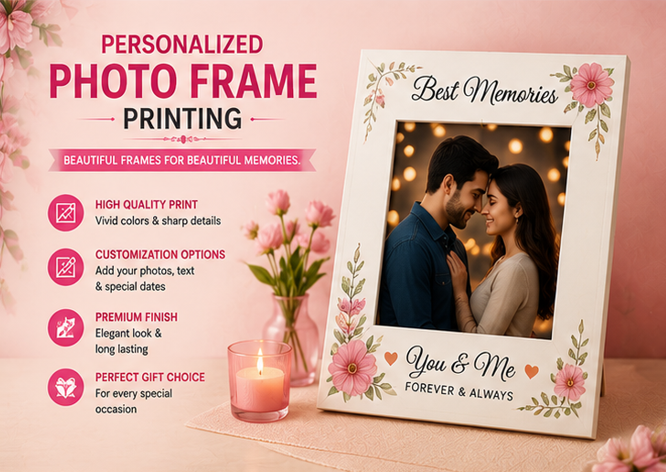 Personalized Photo Frame Printing